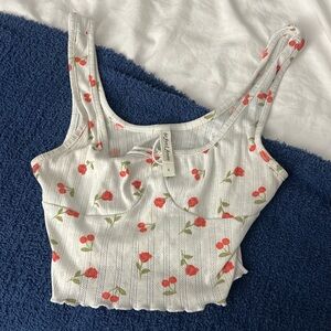 For love and lemons size small cherry tank